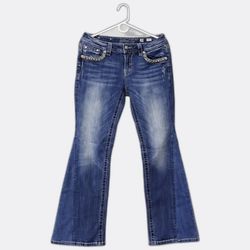 Upcycle Miss Me Flare Jeans (Dv-10-94)
