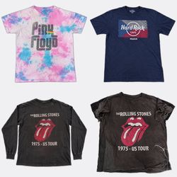 CR13382 Vintage Music T-Shirts Bundle