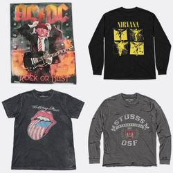 CR13351 Vintage Music T-Shirts Bundle