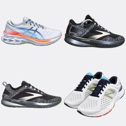 Brooks Asics Athletic Running Sneakers