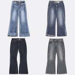 Y2K-Flare-Jeans