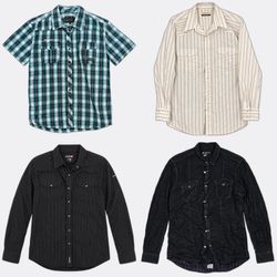 Westren Button-Up Shirts - BUNDLE 05