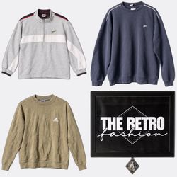 1000 Reebok Nike Crewneck Sweatshirts