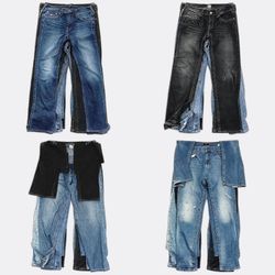 CR13289 Vintage True Religion Men's Jeans Bundle