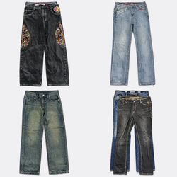 CR12964 Vintage Designer Mens Jeans