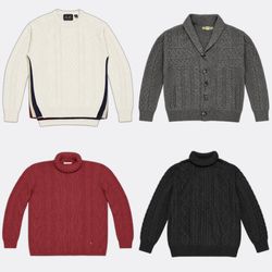 Pulls en tricot de câbles et cardigans - Articles ..