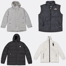 The North Face. montbell . monclear.Polo Ralph Lau..