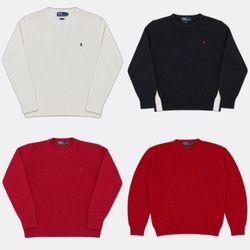 Polo Ralph Lauren suéteres pesados de gola redonda