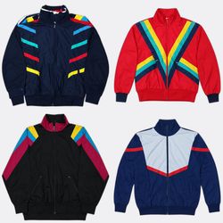 TS008  Vintage style Track Jackets