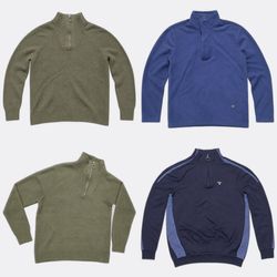 Barbour Quarter Zip Knitwear Sweaters