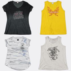CR12920 Vintage Harley Baby Tees