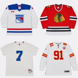 Nike Majestic Athletic Sports Jerseys