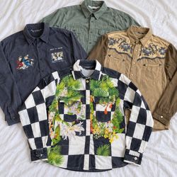 Unbranded button-up shirts