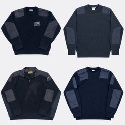 Ribbed Commando Knitwear Sweaters