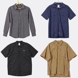 DICKIES MEN'S SHIRTS - BUNDLE 13