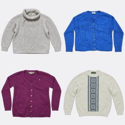 Strickpullover und Strickjacken