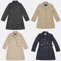 Burberry Aquascutum Trench Coats