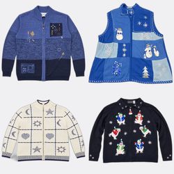 VR-479 Novelty Christmas Cardigans and Vests