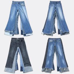 Jeans bootcut et flare Y2K