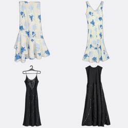 Women's Sleeveless Midi and Maxi Dresses