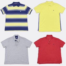 Chaps Men Polo Shirts Lot