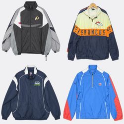 Starter Reebok Windbreaker Jackets (ZRS:18)
