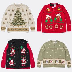 Wholesale Vintage Christmas Sweaters Bundle | 10pc..