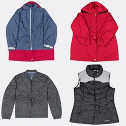 Eddie Bauer, L.L. Bean &Other Branded randed Veste..