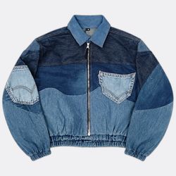 CR13661 Upcycled Levi's Crop Jackets Bundle