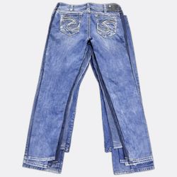Y2K bootcut , flaired , straight,baggy style , emb..