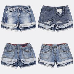 Y2K Denim Shorts WR-2711B8