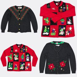 Wholesale Vintage Christmas Sweaters Bundle | 10pc..
