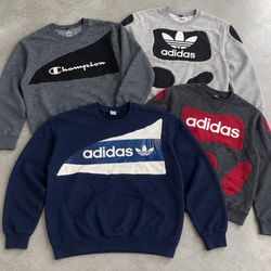 Upcycle Branded Crewneck Sweatshirts (Dv-11-14)
