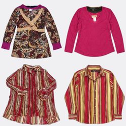 WoBL01 romantic blouse -8p BL28/9/26 men Blouses a..