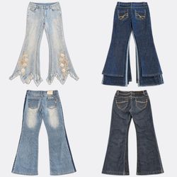 Flared Denim Jeans Bundle