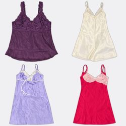 Women's Vintage Slip Dresses and Camisoles