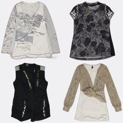 Damen T-Shirts mit Druck und Verzierungen