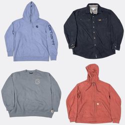 Carhartt Hoodies Sweatshirts and Workwear Jackets