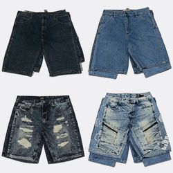 Hip Hop Denim Shorts RV # 1149