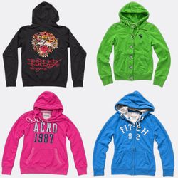 Abercrombie & Fitch Aéropostale Hoodies