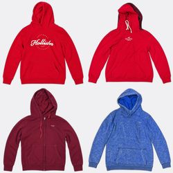 Hollister Pullover and Full Zip Hoodies