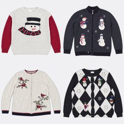 Novelty Christmas Knitwear and Sweater Vests