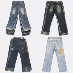 Japanese jeans embroidery