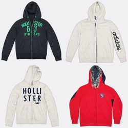 Hollister Lonsdale Zip Hoodies