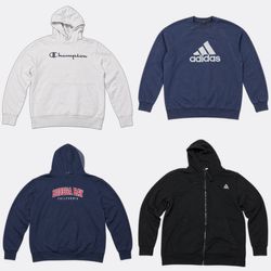 Sweat-shirts à capuche et pulls (Nike, Adidas, Cha..