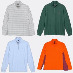 Polo Ralph Lauren Conjunto de Malhas com Zíper 1/4