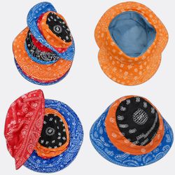 CR12853 Upcycled bandana hats
