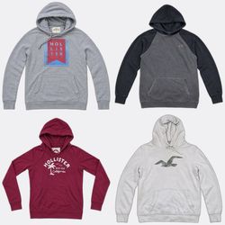 Hollister Graphic and Zip Up Hoodies