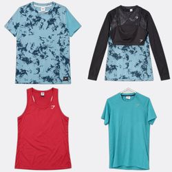 GYM SHARK T-SHIRTS & TANK TOP BUNDLE 98