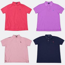 CR13979 Lot de polos vintage